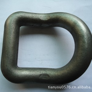 Forged D Ring D3006 Carbon Steel Zinc Plated Class C Level 4.8 For Connect Use - Product Image 4