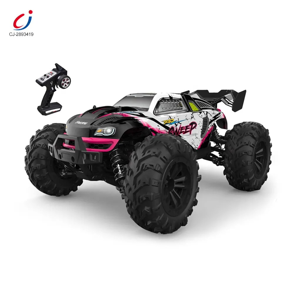 Chengji cheap price kids rc four-wheel drive truck 1/16 brushless motor car remote control toys for adults