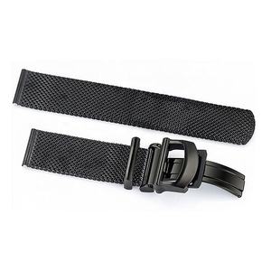 Correa de Reloj de Acero Inoxidable con Malla Milanesa de 20mm 22mm, Acabado Pulido y Cepillado, Color Oro Rosa, para Reloj <span class=keywords><strong>iwc</strong></span> <span class=keywords><strong>Pilot</strong></span> - Product Image 5