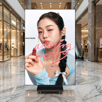 Affichage LED vertical P1.5 P1.8 P2.5, affichage LED pliable pour intérieur, affichage LED de type totem, mur vidéo pour salles de conférence