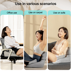 Cojín masajeador portátil Shiatsu para amasar, calentador <span class=keywords><strong>de</strong></span> hojaldre, cojín para silla <span class=keywords><strong>de</strong></span> muslo, vibración <span class=keywords><strong>de</strong></span> calor para asientos <span class=keywords><strong>de</strong></span> coche, masaje corporal - Product Image 4