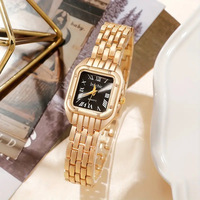 Nouvelle Arrivée Montres Carrées à Quartz Bracelet en Acier Inoxydable Style Luxe Léger et Tendance pour Femmes, Cadeau Personnalisé pour Dames, Fabrication Fournisseur