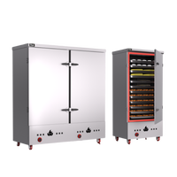 Nouveau continu multi industriel gaz gaz saucisse chinois petit pain Siomai vapeur Type d'armoire oeufs riz nourriture vapeur four cuisinière Machine