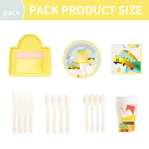 Platos, Vasos y Servilletas con Temática de Graduación DAMAI, Platos de Papel Desechables para Graduación, Artículos de Fiesta, Decoraciones, para 8 Personas - Product Image 6