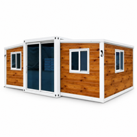 Maison conteneur durable, abri préfabriqué portable pour bureau de chantier, camp et utilisation d'urgence