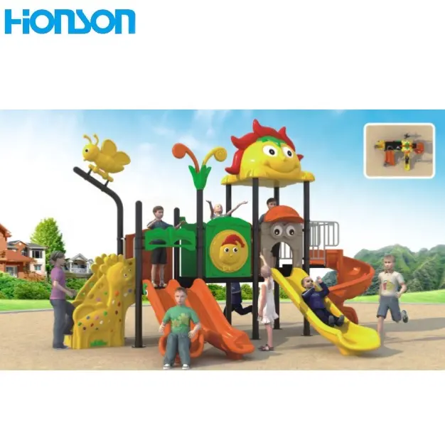 Highly Popular Repurchase Kids Slide Outdoor Playground Park Equipment Play Exercise Furniture Vietnam Popular Slide Toys