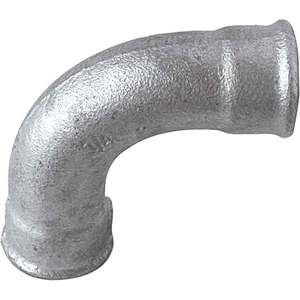 90 ° coude femelle/femelle galvanisé 2 \ "1/2 \" laiton fer raccords de plomberie BSPP NPT fer forgé BSPT coulée 30mm 10mm tête - Product Image 1