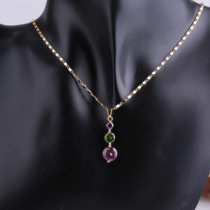 Nueva llegada nueva tendencia nuevos materiales mujeres Guangzhou proveedor pendientes collar proveedor joyería conjunto - Product Image 3