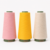 32S/2 Polyester Cotton Yarn T/C Blend Soft Breathable Knitting Yarn for T-shirt Socks Factory Direct Free Sample