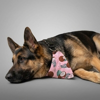 Bandana pour chien en toile douce personnalisée avec logo, réglable et lavable, pour chiens de petite, moyenne et grande taille, vente en gros