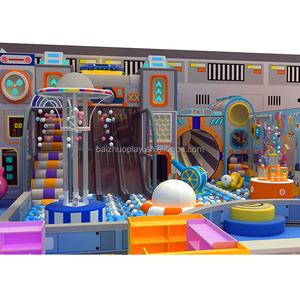 Aire de jeux intérieure commerciale pour enfants avec éclairage néon, toboggan lumineux, équipement de jeu pour enfants, parc d'aventure - Product Image 5