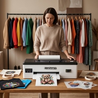 Impresora DTF Industrial EraSmart A3, Máquina de Transferencia Directa a Película para Camisetas y Sudaderas Personalizadas, Envío Rápido desde Almacén en EE. UU.