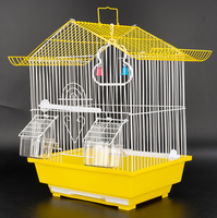 Cage à oiseaux en métal pour petits oiseaux et perroquets, cage de reproduction domestique, petite villa pour oiseaux - Offre Spéciale