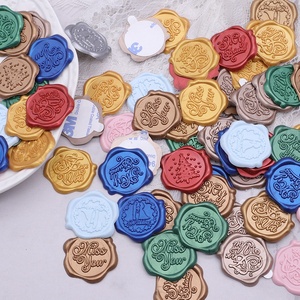 Cổ Điển Con Lăn Tem Niêm Phong Sáp Dán Có Sẵn Cho Đơn Đặt Hàng 10 Hơn Vật Liệu Thủy Tinh Sáp Con Dấu Tem - Product Image 1