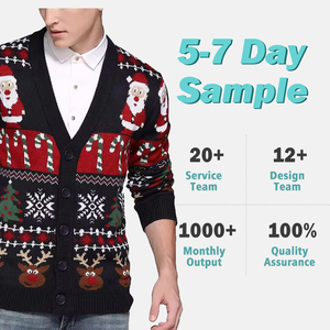 Sweat à Capuche Imprimé Moche Pour Homme - Pull De Noël Cool