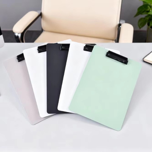 Biểu tượng tùy chỉnh thư mục tập tin PP tông có thể gập lại clip <span class=keywords><strong>Folio</strong></span> Board A4 Thư Văn phòng Pad giấy clipboard có thể gập lại cho y tá bác sĩ - Product Image 1