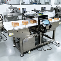 Détecteur de métaux pour convoyeur à bande pour produits carnés surgelés, machine d'inspection intelligente à haute sensibilité