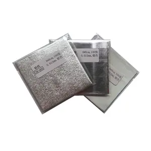 Papel de folha de alumínio para embrulho de cozinha, papel de folha de alumínio prata impressa de grau alimentício
