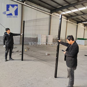 <span class=keywords><strong>Panneau</strong></span> de treillis soudé 3D, clôture incurvée 3D, clôture de jardin extérieure à vendre - Product Image 4