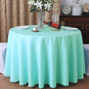 <span class=keywords><strong>Nappe</strong></span> ronde en polyester tissé moderne de 120 pouces, personnalisée, <span class=keywords><strong>blanche</strong></span>, résistante à l'huile, pour les mariages, les fêtes et les événements - Product Image 3