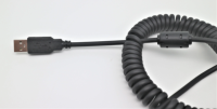 Personalizado M16 USB AM en programación de línea industrial Codificación de resorte de 4 pines Carga rápida 5A/6A Cobre puro para dispositivos móviles