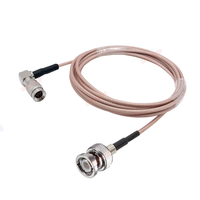 Adaptateurs Câble HD SDI RF Droit BNC Femelle Micro BNC DIN 1.0/2.3 CC4 Mâle RG59 Pigtail 75 Ohm BEVOTOP BNCRG179-2