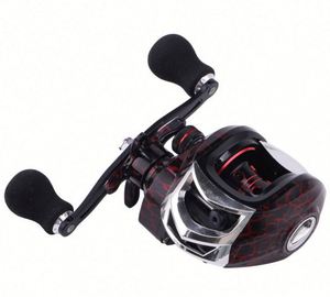 Moulinet de pêche baitcasting 18+1BB haute vitesse en plastique pour eau salée, lac, ruisseau et rivière avec système de freinage magnétique, résistance maximale de 10 kg - Product Image 3