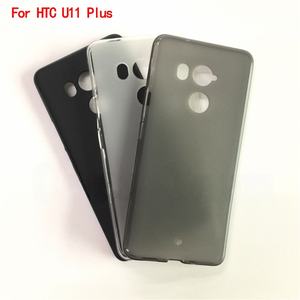 Производитель, чистый матовый мягкий матовый чехол-накладка из ТПУ для мобильного телефона HTC U11 + U11 Plus - Product Image 2