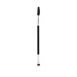 Cepillo para cejas de doble punta con diseño en espiral, cabezal plano en ángulo y fibras sintéticas para dar forma a las cejas y aplicar rímel. - Product Image 5