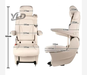 Asientos de Cuero de Lujo Originales YLD para Autos <span class=keywords><strong>Benz</strong></span> V260 V250 <span class=keywords><strong>Vito</strong></span>, Accesorios Premium para Autos - Product Image 5