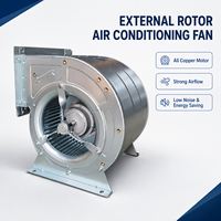 Ventilateur centrifuge à rotor externe industriel pour les unités de climatisation et les systèmes de ventilation CVC