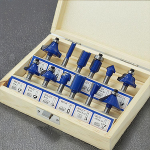 طقم لقمة لطحن عرقوب مبطنة بساق من التنغستن 50*8 * <span class=keywords><strong>CNC</strong></span> 12*15 * صندوق لراوتر عبايات للأسنان من الخشب - Product Image 6