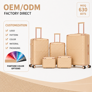 Servicio OEM, Maleta de Viaje Profesional Resistente y Ligera de ABS con Ruedas Dobles Giratorias, Tamaño Personalizado - Product Image 1