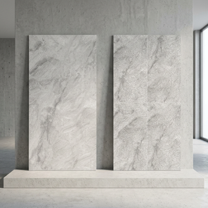 Sintered Stone Slab <b>Tiles</b> 1200x2400mm Grey Agate Marble For Luxury Interior Wall And Floor Decor - Product Image 3