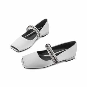 Femmes élégantes chaîne en cristal ceinture Mary Jane chaussures mode bout carré <span class=keywords><strong>prune</strong></span> Satin talons bas dames chaussures <span class=keywords><strong>de</strong></span> fête <span class=keywords><strong>de</strong></span> mariage pour la mariée - Product Image 5