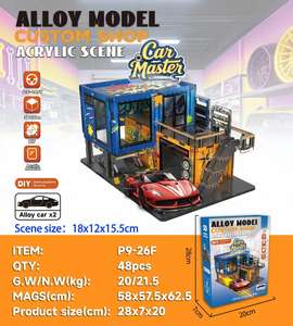 Modèle miniature en acrylique 3D et kit de maison de poupée DIY - Ensemble de maison miniature transparente pour <span class=keywords><strong>l</strong></span>'affichage et la décoration d'<span class=keywords><strong>architecture</strong></span> créative - Product Image 4