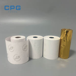 Manufacturer Wholesale 80x70mm Cash Register Paper BPA Free 48gsm ATM Machine High Brightness 80mm Thermal Receipt Paper Roll - Product Image 1