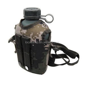 Bouteille <span class=keywords><strong>d</strong></span>'eau tactique en aluminium 1L <span class=keywords><strong>pochette</strong></span> de transport extérieure portable à la mode pour escalade camping activités <span class=keywords><strong>d</strong></span>écontractées verres - Product Image 4