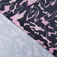 Tissu jersey bleu mélangé cationique 100D/144F DTY, super doux, anti-frottement, en microfibre et élasthanne, pour vêtements de sport