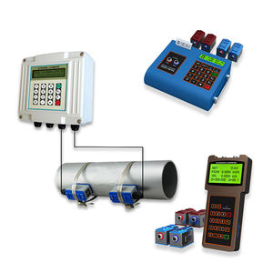 超音波流量計RS485,工業用スマートバッテリー駆動SDカードオンラインデータ - Product Image 6