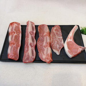 Simulation de côtelettes d'agneau crues en plastique rouleaux de <span class=keywords><strong>boeuf</strong></span> steak modèle alimentaire accessoires de viande de cowboy pour décoration d'hôtel de restaurant occidental - Product Image 4