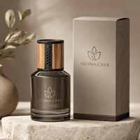 Diffuseur de parfum pour voiture avec logo personnalisé, flacon vide de 120 ml avec bouchon et boîte d'emballage