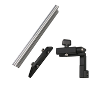 Clôture de barre de scie de Table L-HT106 avec règle et piste en t d'arrêt