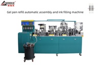 Machine automatique d'assemblage et de remplissage d'encre pour stylos gel