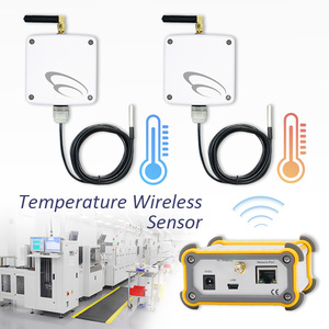 เซ็นเซอร์วัดอุณหภูมิไร้สาย RF 2 ชุด ใช้กับอุตสาหกรรมอาหาร โซ่การค้า การจัดเก็บ การขนส่ง และการจัดการอาคาร - Product Image 1