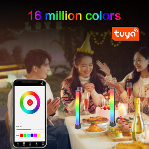 <span class=keywords><strong>Kit</strong></span> de sincronización de música de barras de luz LED inteligentes con Wi-Fi Tuya para control de aplicación <span class=keywords><strong>Bluetooth</strong></span> diseño moderno retroiluminación de ambiente inteligente de voz - Product Image 3