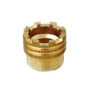 Threaded brass inserts Brass Male Inserts for PPR Fittings