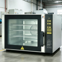 Four à convection électrique 4 plaques, excellent rendement, compact, idéal pour la pâtisserie à petite échelle