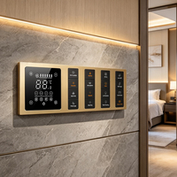Sakelar Hemat Daya Universal Sensor Gerak PIR Hotel Pengatur Waktu Mati Otomatis 30s 60s 90s Dapat Diatur 10A untuk Toilet Umum