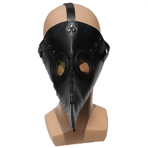 Masque de bec de médecin de la peste, taille unique, en latex, accessoire de costume pour Halloween, fête, cosplay - Product Image 2